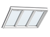 Velux 2-in-1 and 3-in-1 skylight