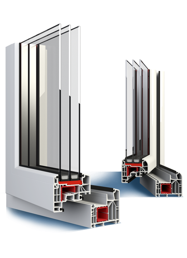 PVC raamkozijn Ideal 8000