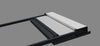 Automatische zonwering 3,06m x 4m mat antraciet
