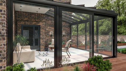 MB-77 HS/MB-77 HS HI aluminium schuifwand patio deuren