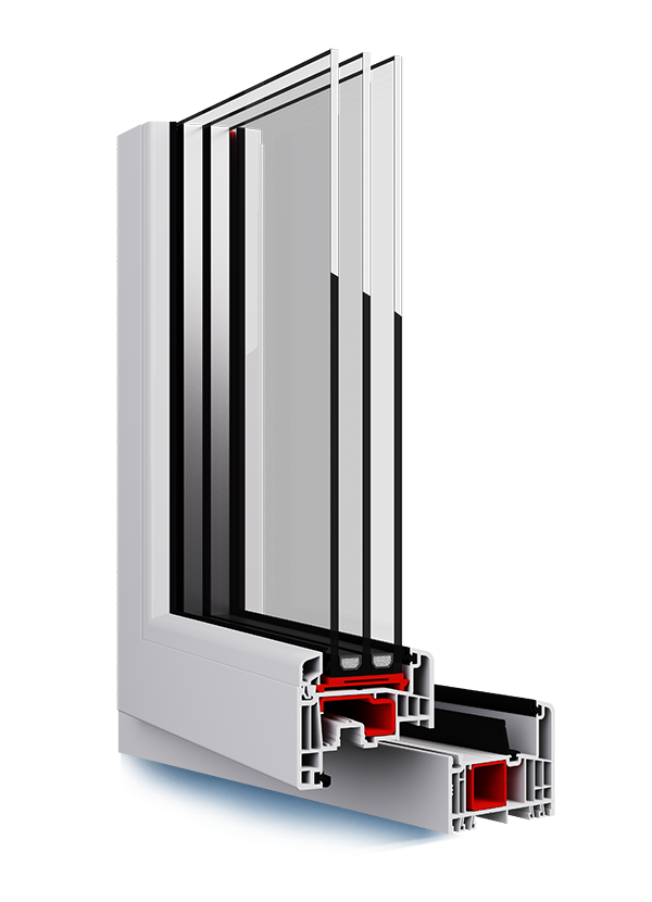 PVC raamkozijn S 9000