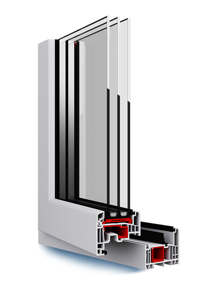 PVC window frame S 9000